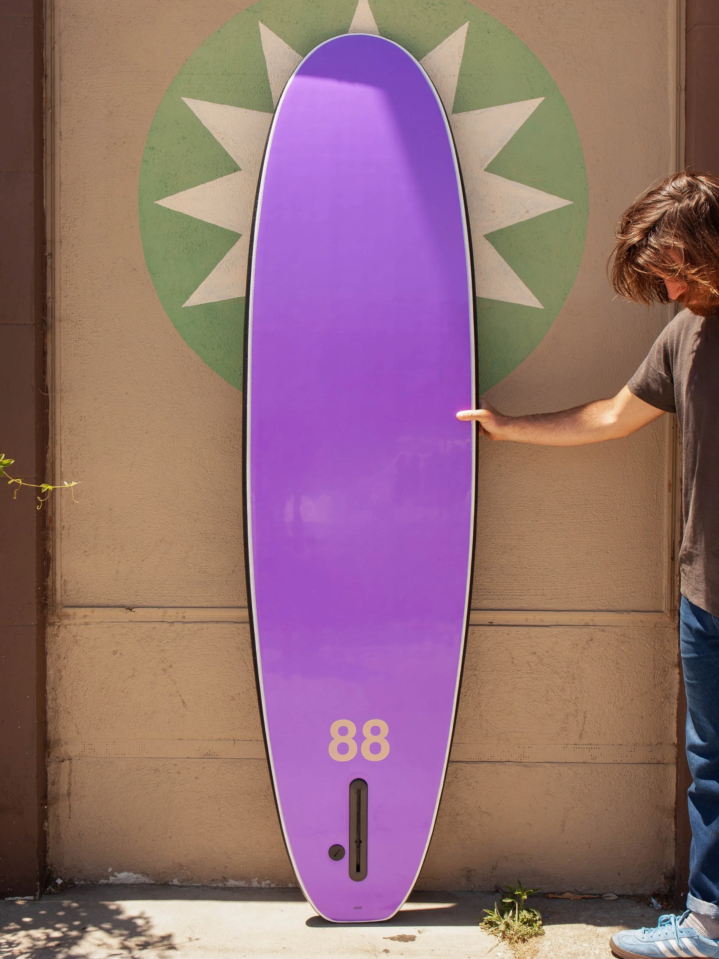 7'0 88 Surfboards - Black/Purple