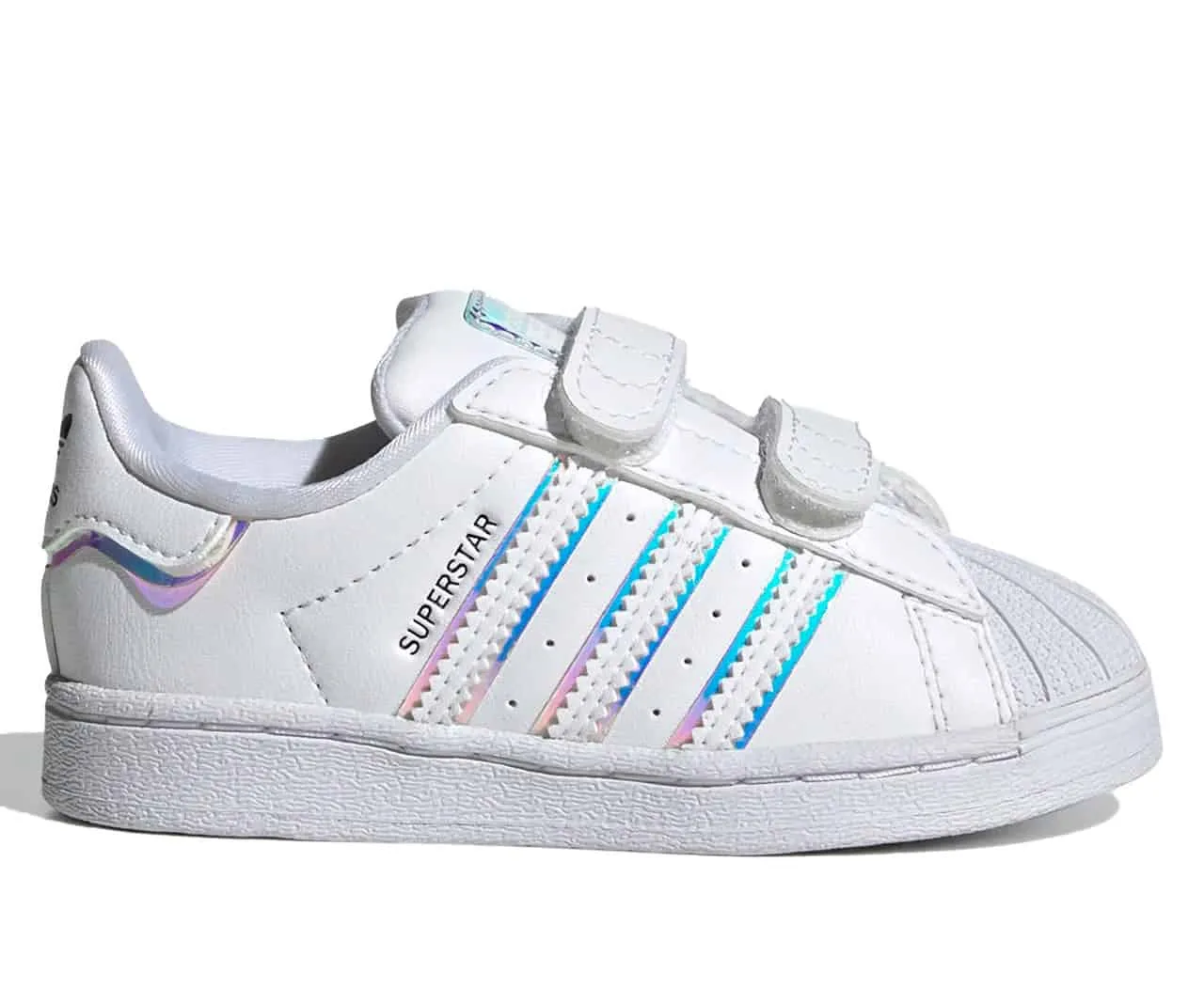 adidas Originals Infant’s Superstar Shoes – Cloud White / Cloud White / Core Black