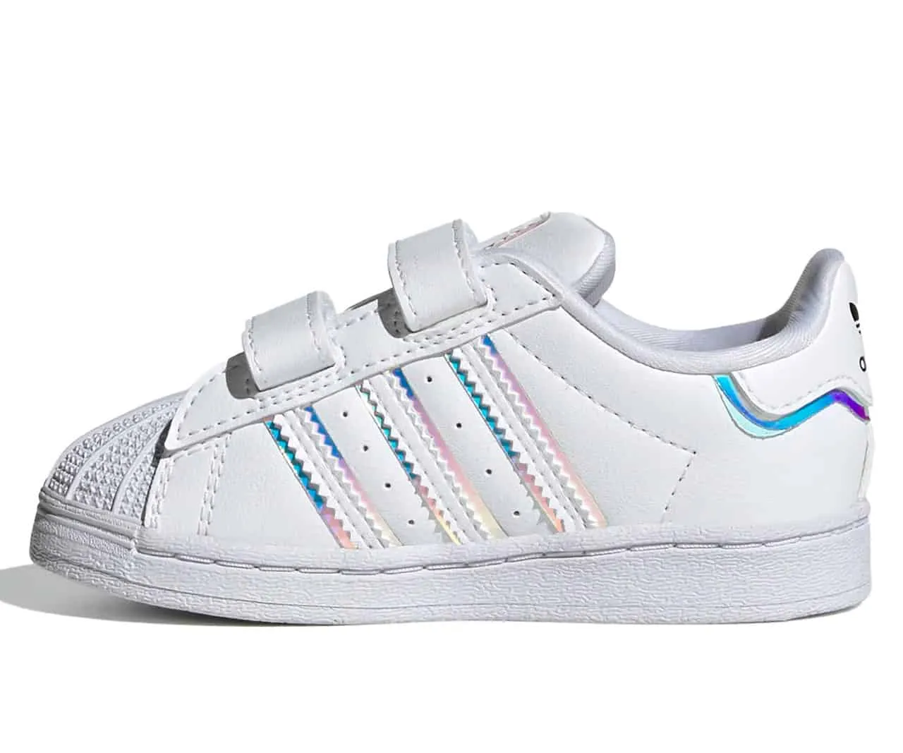 adidas Originals Infant’s Superstar Shoes – Cloud White / Cloud White / Core Black