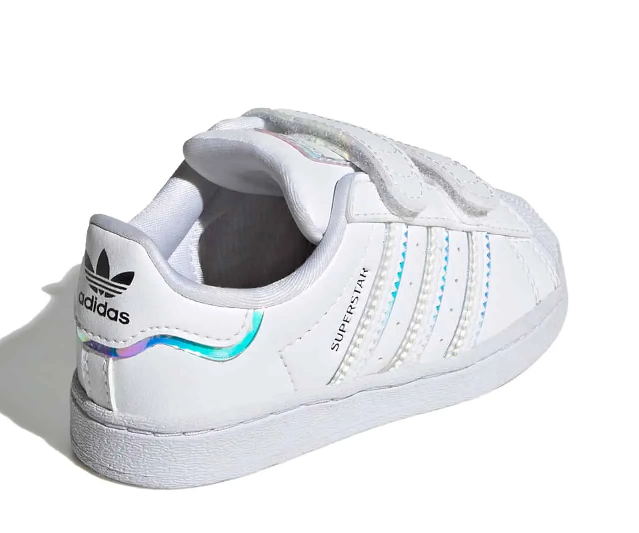 adidas Originals Infant’s Superstar Shoes – Cloud White / Cloud White / Core Black