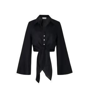 Adrienne shirt black