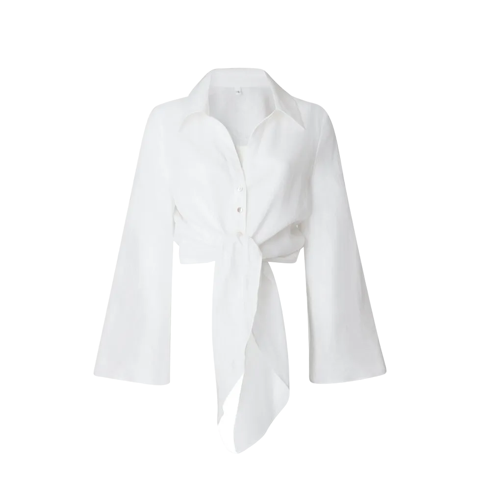 Adrienne shirt white