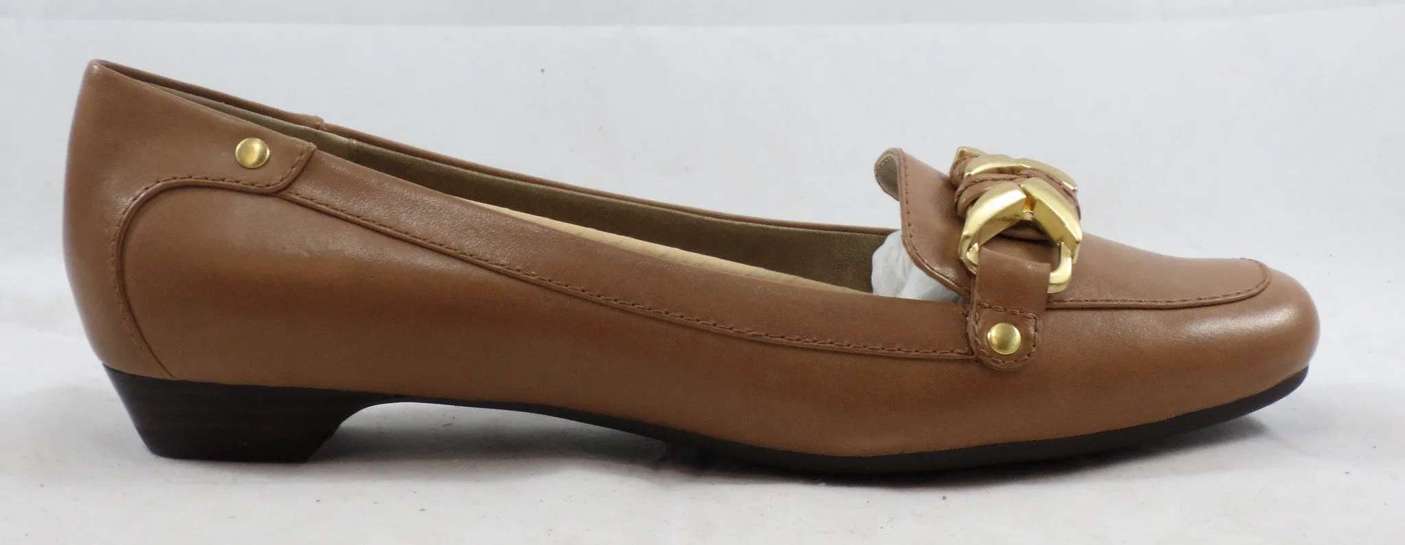 ADRIENNE VITTADINI Women's Caitee Loafer - Camel - MSRP $99