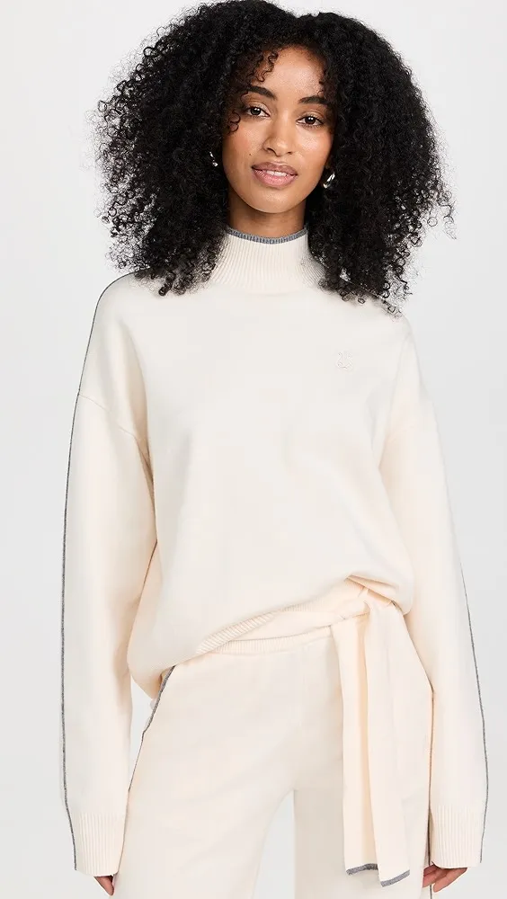 ALALA   Framed Knit Mock Neck 