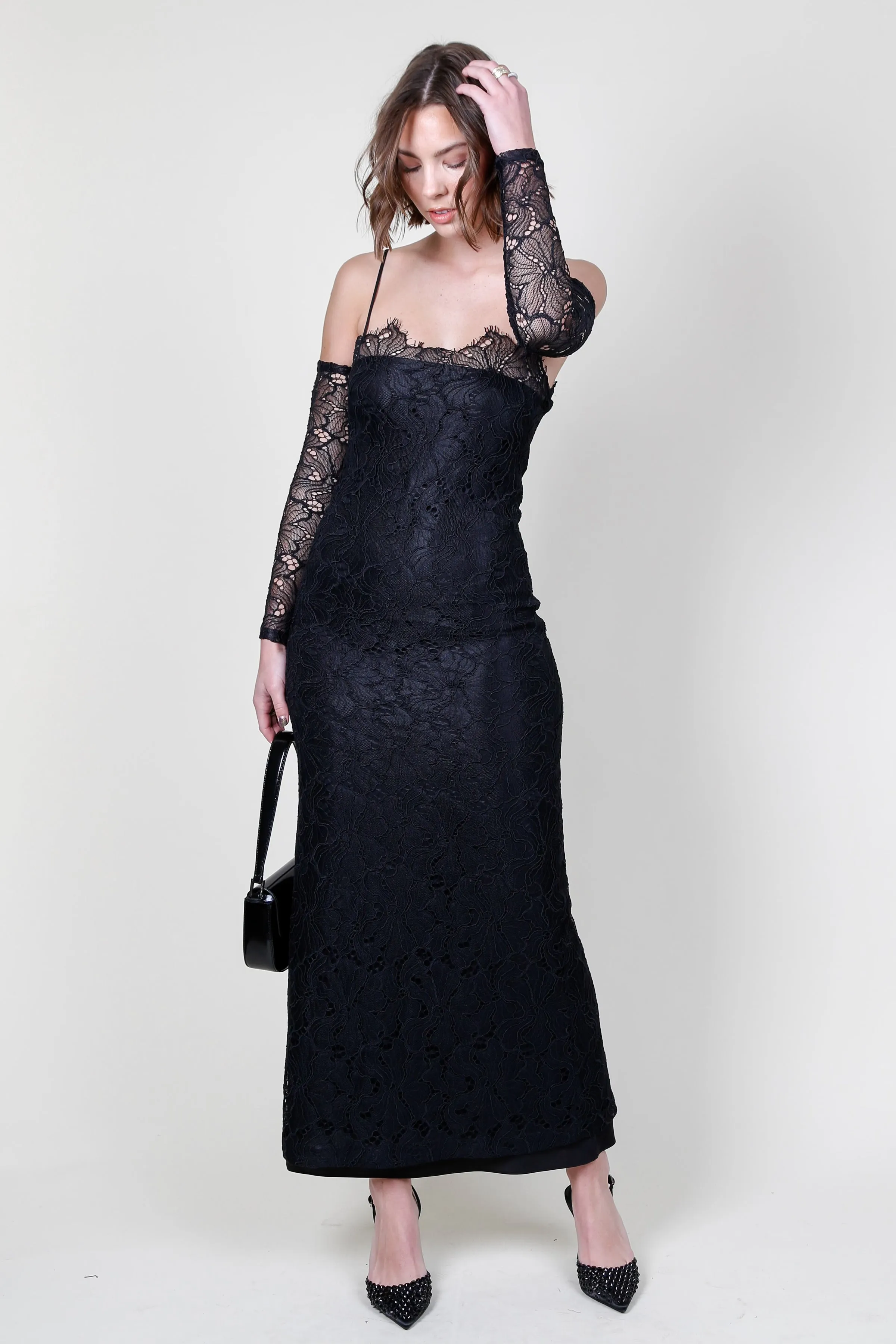 ALEXIS | Rishell Dress - Black Lace