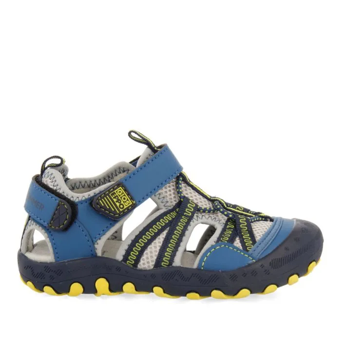 Anstead boys teal sports sandals