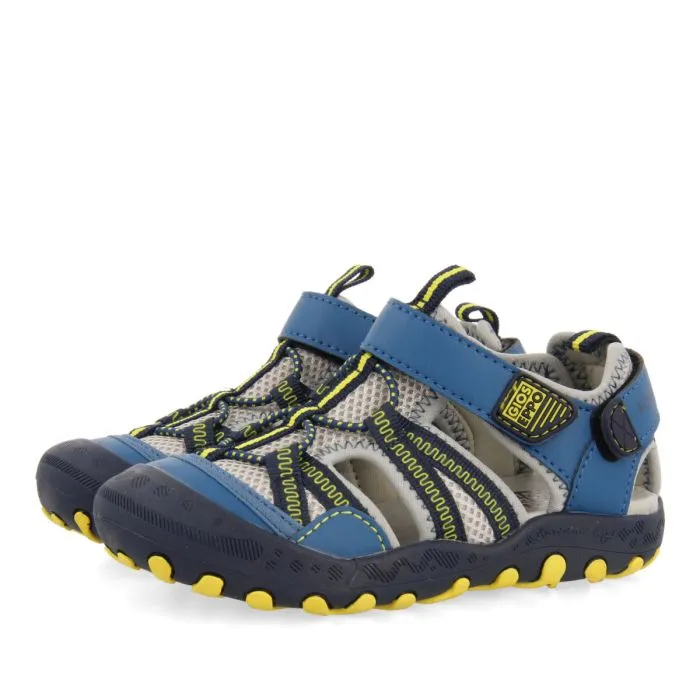 Anstead boys teal sports sandals