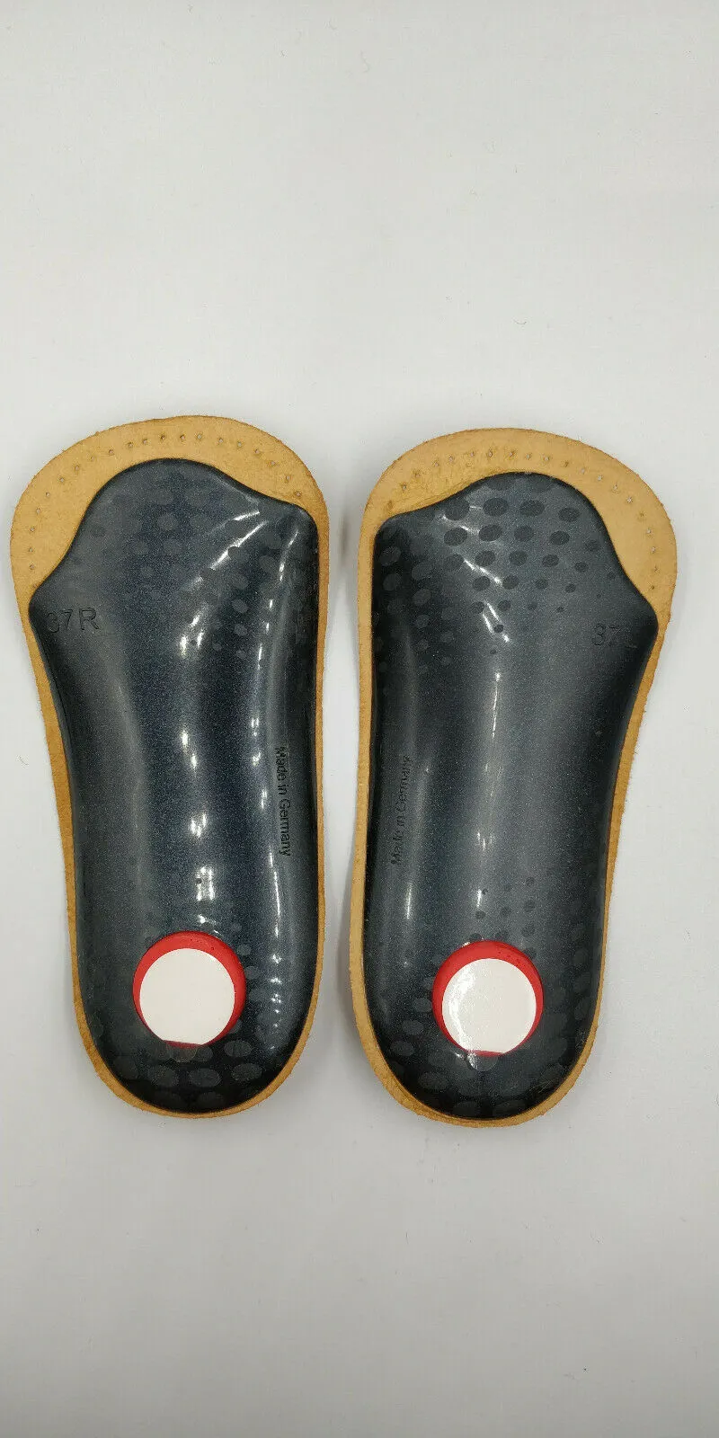 Arch Support Insoles Orthotic SOLOS Leather Footbed 3/4 New Falling Arches Value