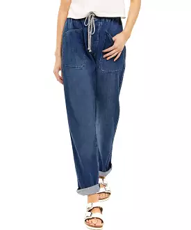 Articles of Society Gwen Drawstring Pants - Mountain Blue