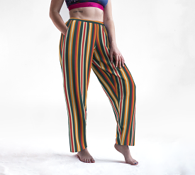 Autumn Striped Lounge Pants