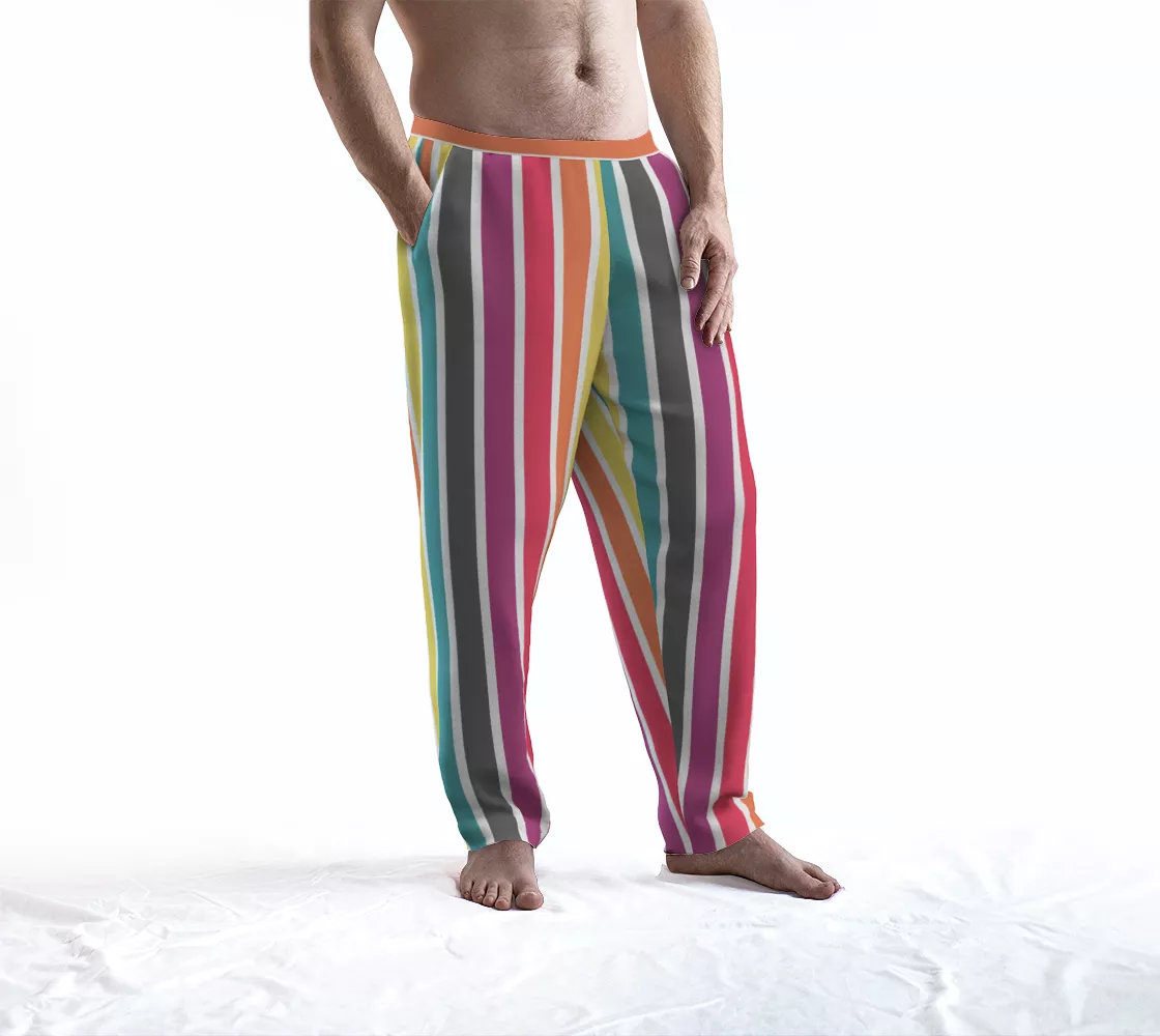 Autumn Striped Lounge Pants