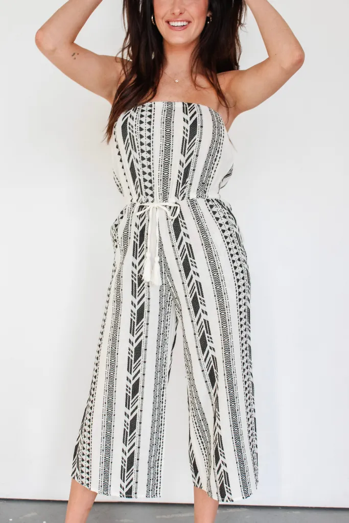 Bare With Me Strapless Jumpsuit