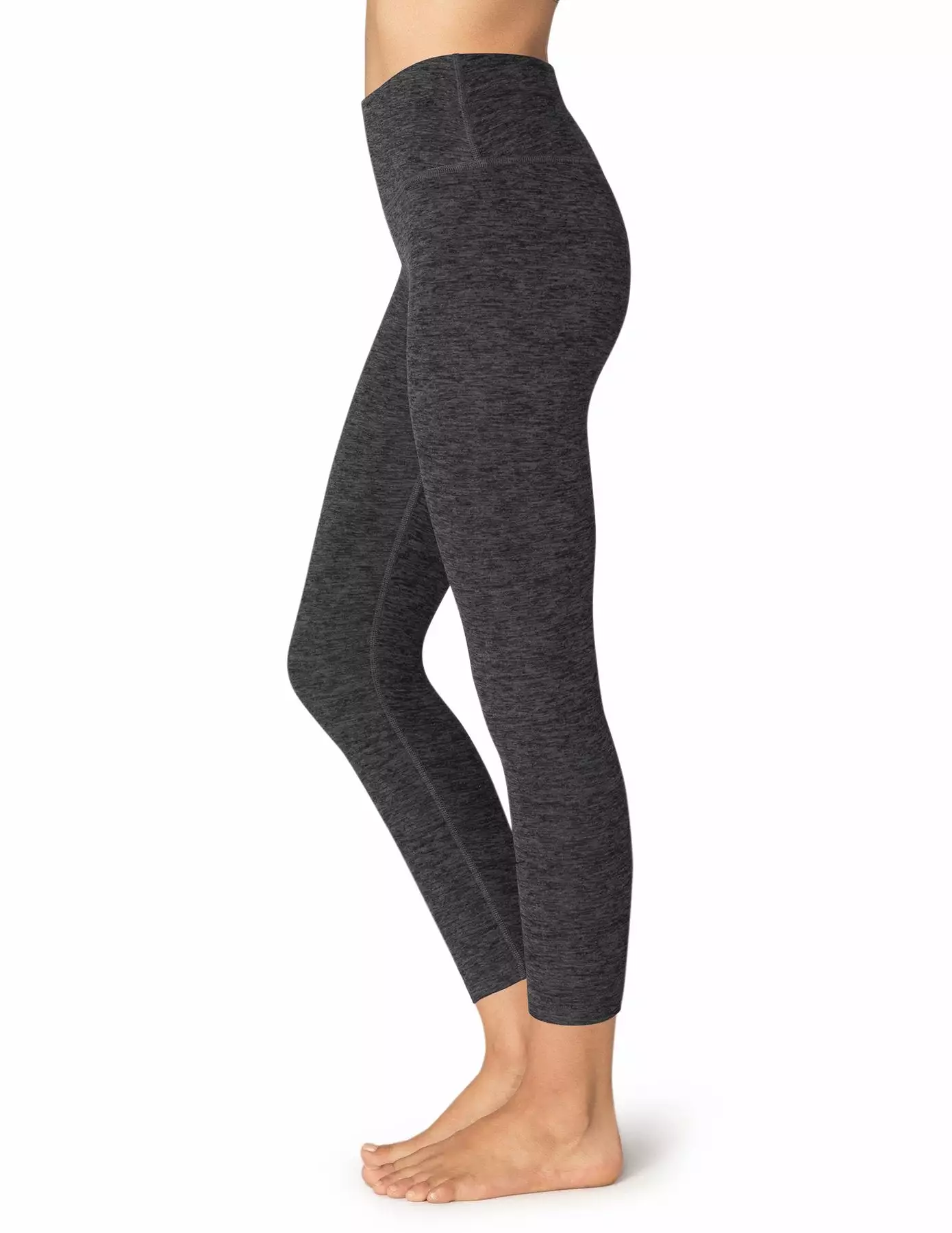 Beyond Yoga High Waisted Midi Legging Black/Charcoal