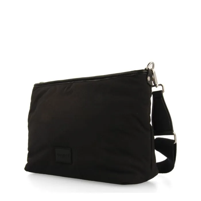 BLACK NEOPRENE CROSSBODY BAG PENDEEN