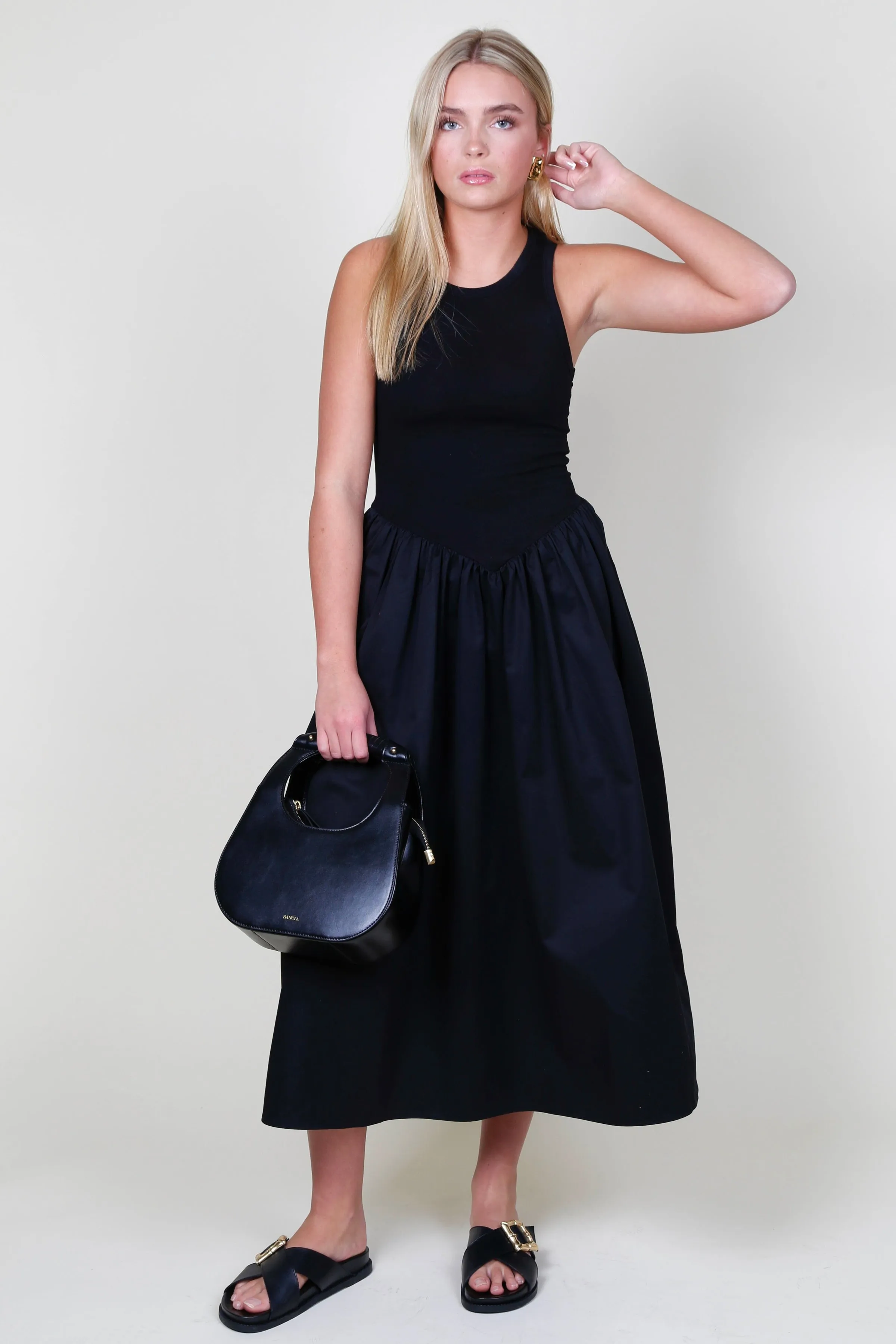 BLANCA | Agnes Dress - Black