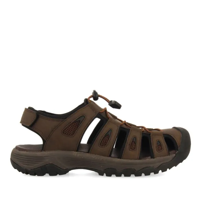 Brown crab-style sandals for men Pontianac