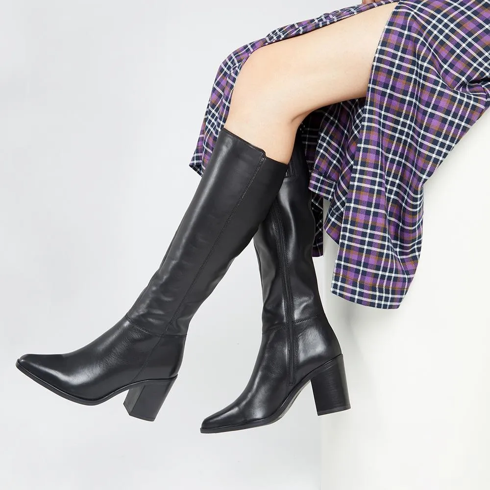 Cagliari Extra Slim Calf Fit Knee High Boots - CAGLIARIXS / 321 244