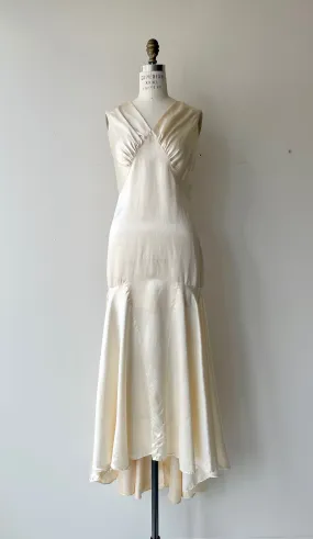 Calla Silk 1930s Wedding Dress