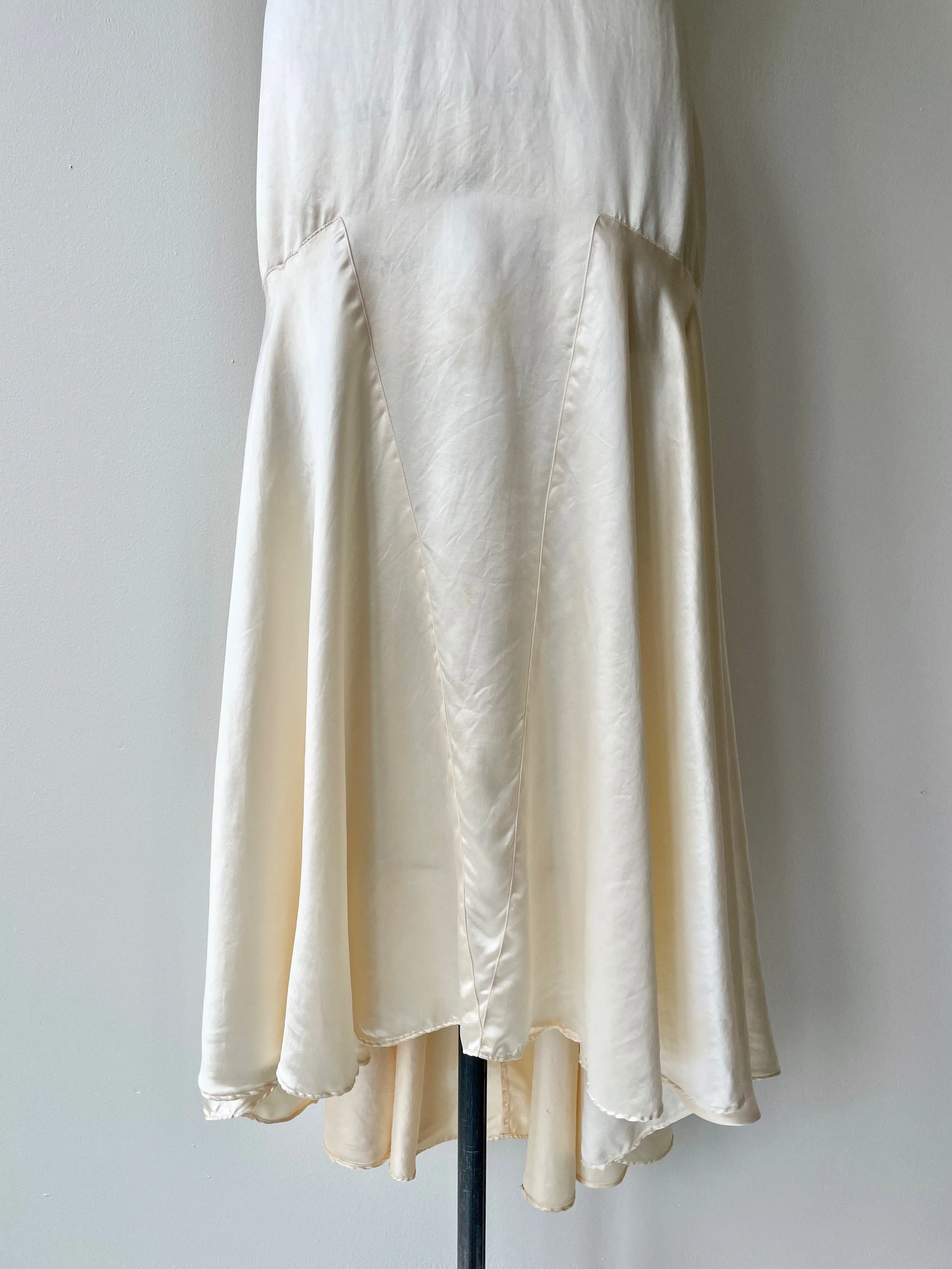 Calla Silk 1930s Wedding Dress