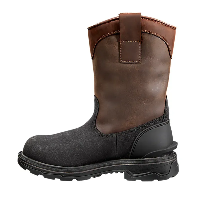 Carhartt IRONWOOD INSULATED 11 ALLOY TOE WELLINGTON 13W Brown Oil Tanned/Black Coated