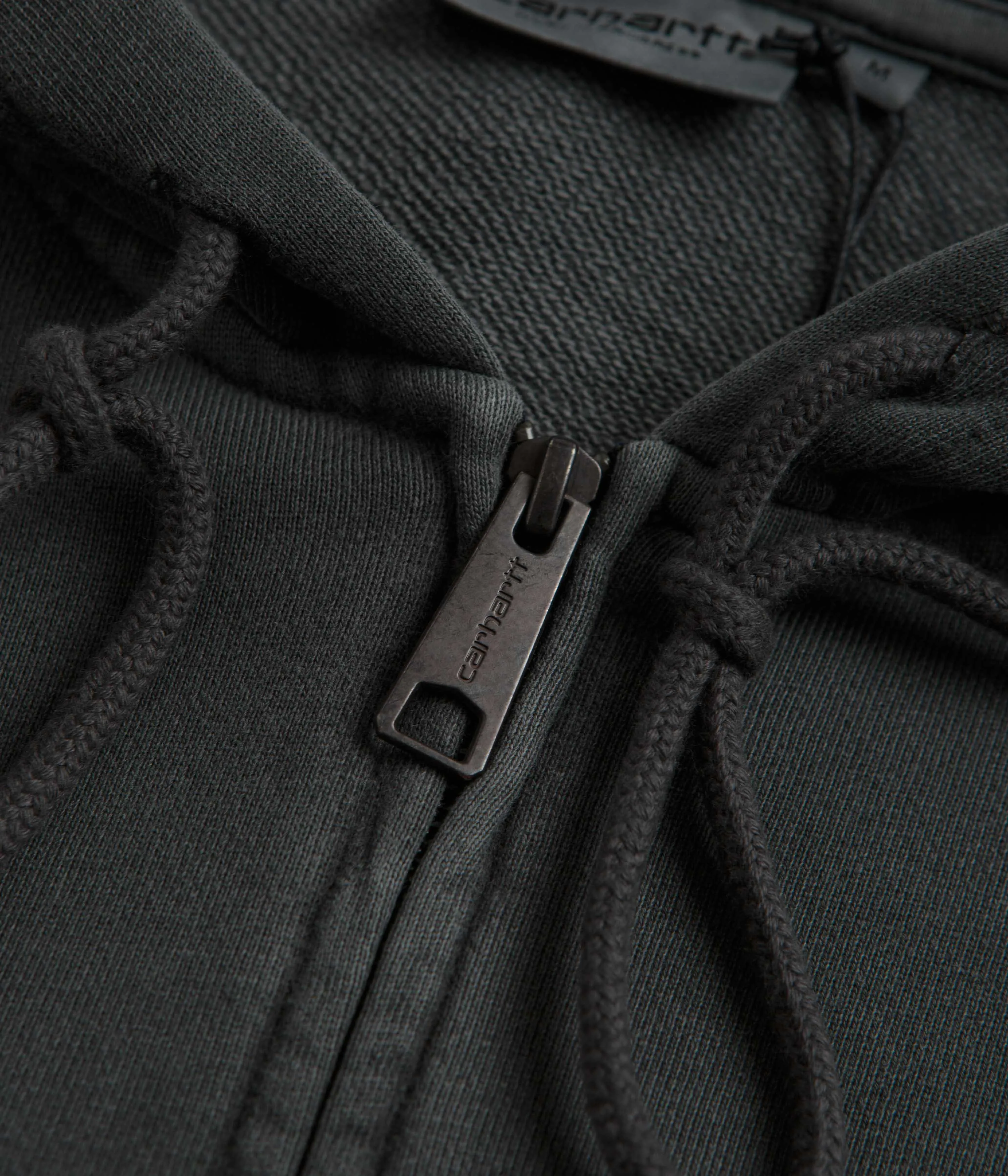 Carhartt Nelson Zip Hoodie - Charcoal