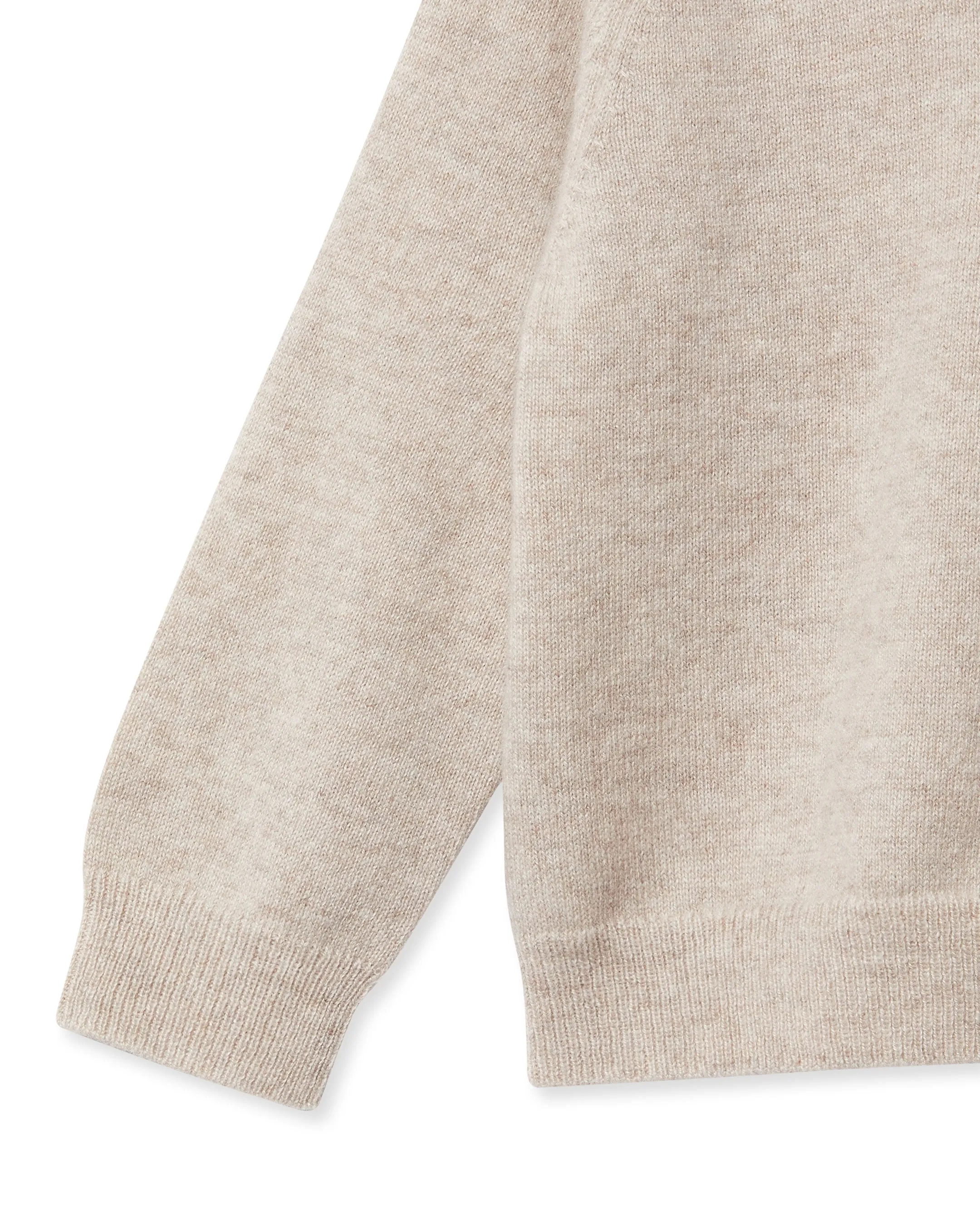 Cashmere Hoodie Oatmeal Brown