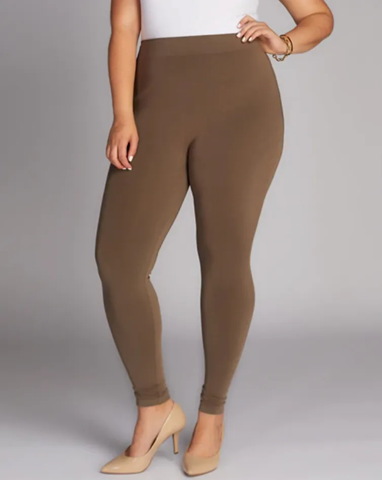 C'est Moi leggings, bamboo full-length PLUS Size (7 colors)