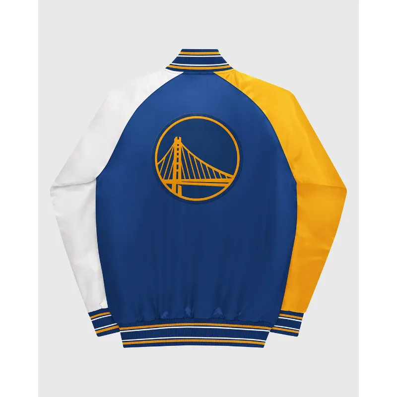 Christine Golden State Warriors Bomber Jacket - William Jacket