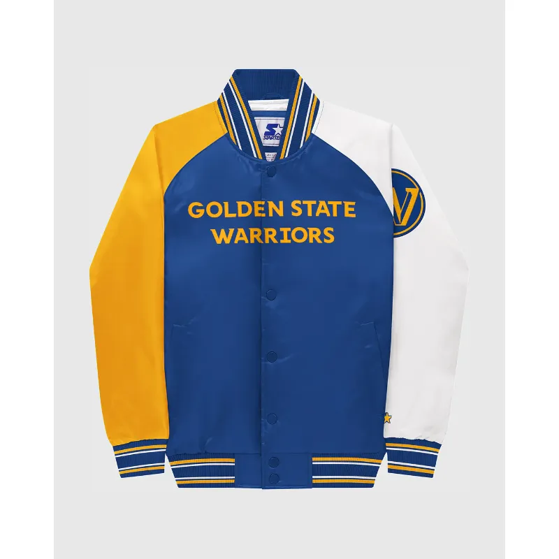 Christine Golden State Warriors Bomber Jacket - William Jacket