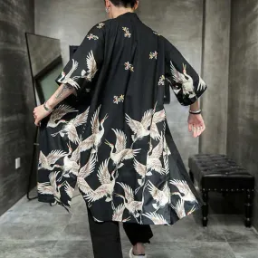 Crane Kimono Jacket