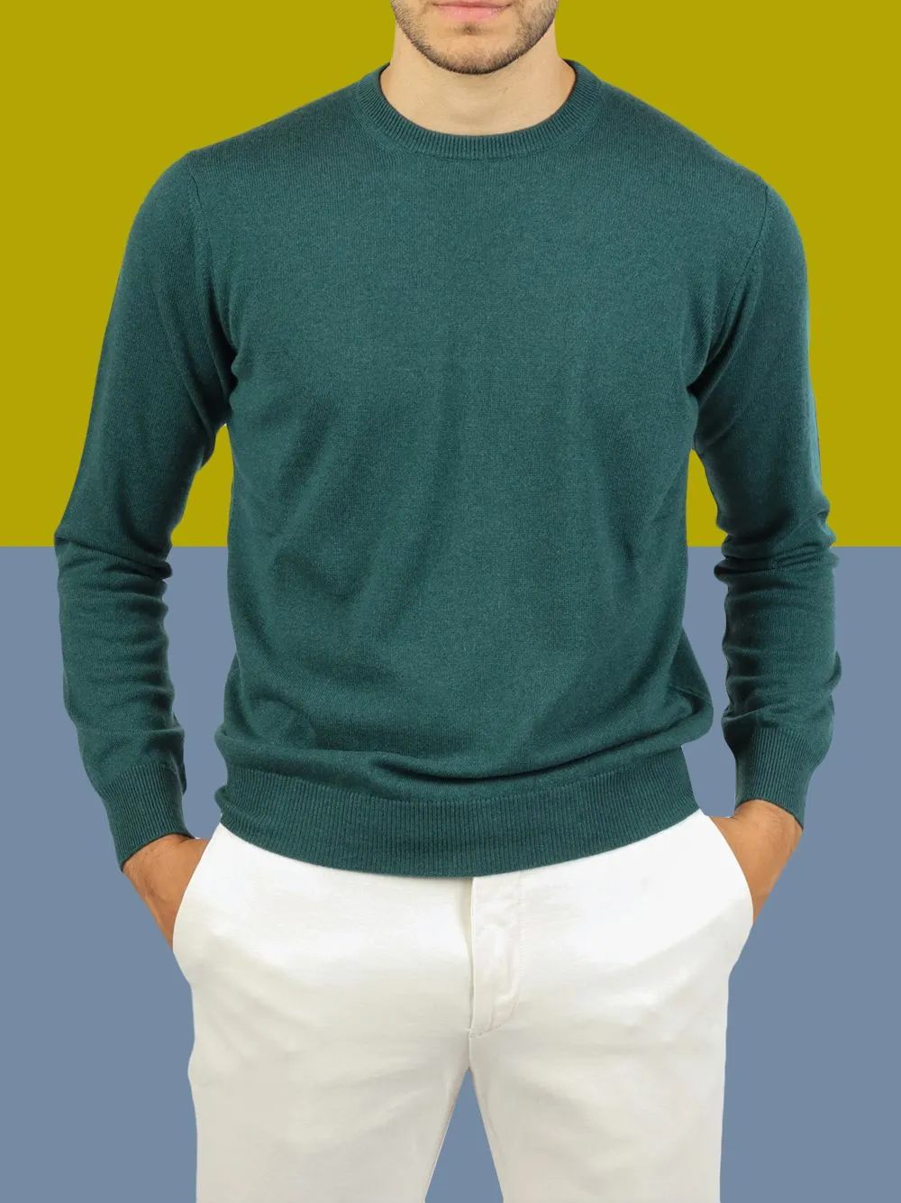 DAL 1926 1-ply cashmere crewneck sweater 