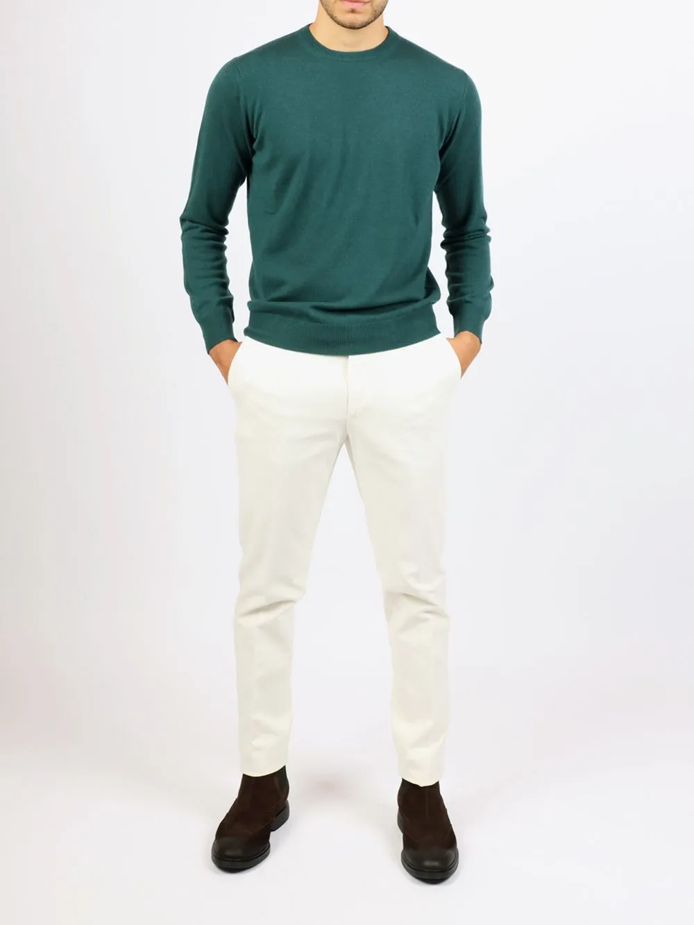 DAL 1926 1-ply cashmere crewneck sweater 