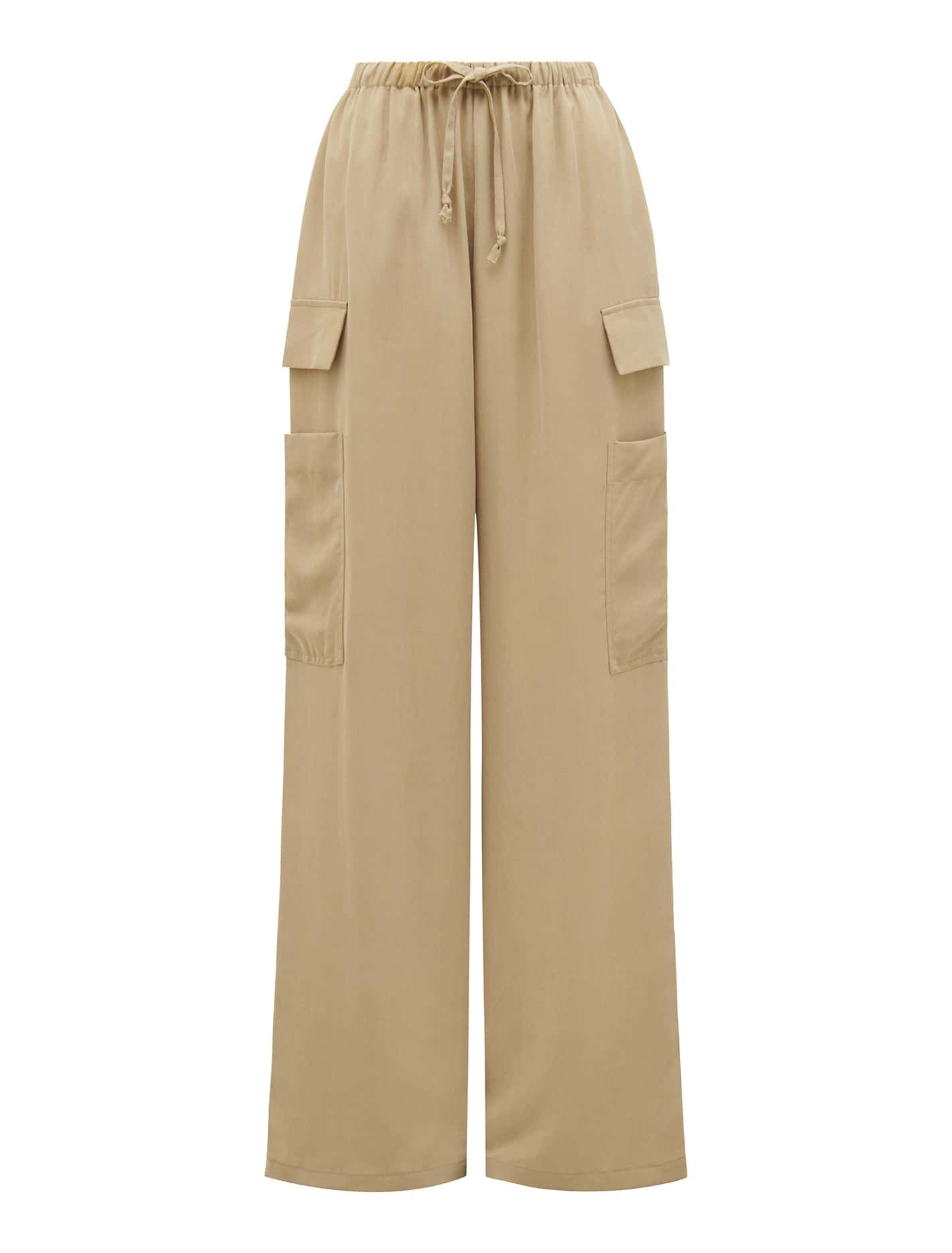 Elsie Elastic Waist Cargo Pants