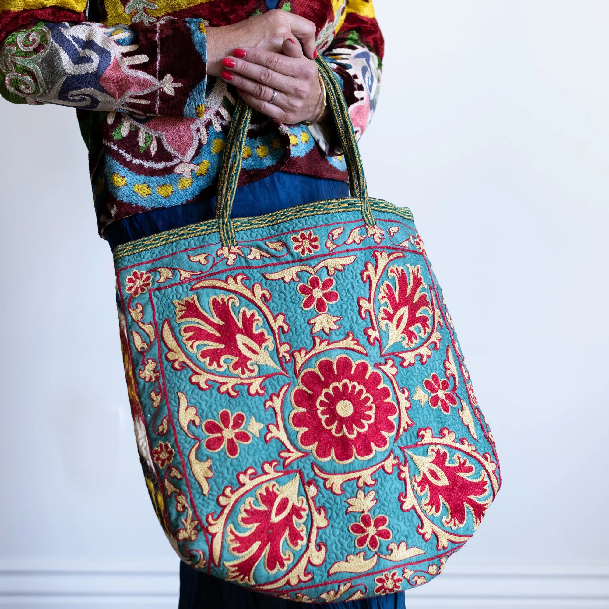 Embroidered Uzbekistan Bag