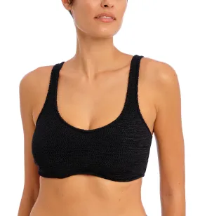 Freya Ibiza Waves Convertible Underwire Bralette Bikini Top (203814) - Black