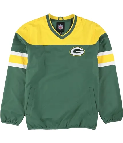 G-Iii Sports Mens Green Bay Packers Windbreaker Jacket, TW1