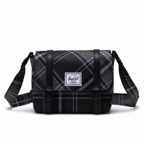 Herschel Retreat Crossbody Bag Mini – Greyscale Plaid