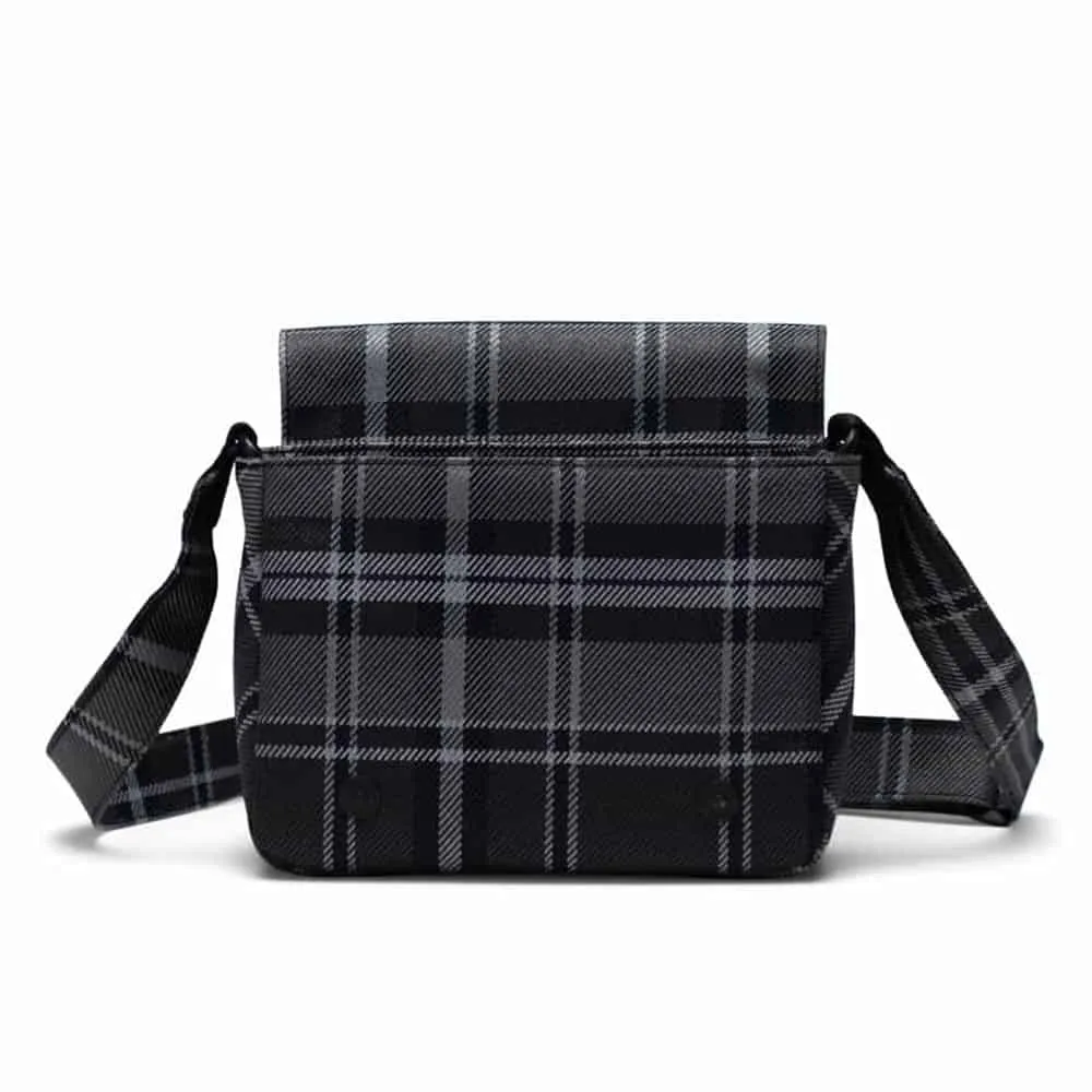 Herschel Retreat Crossbody Bag Mini – Greyscale Plaid