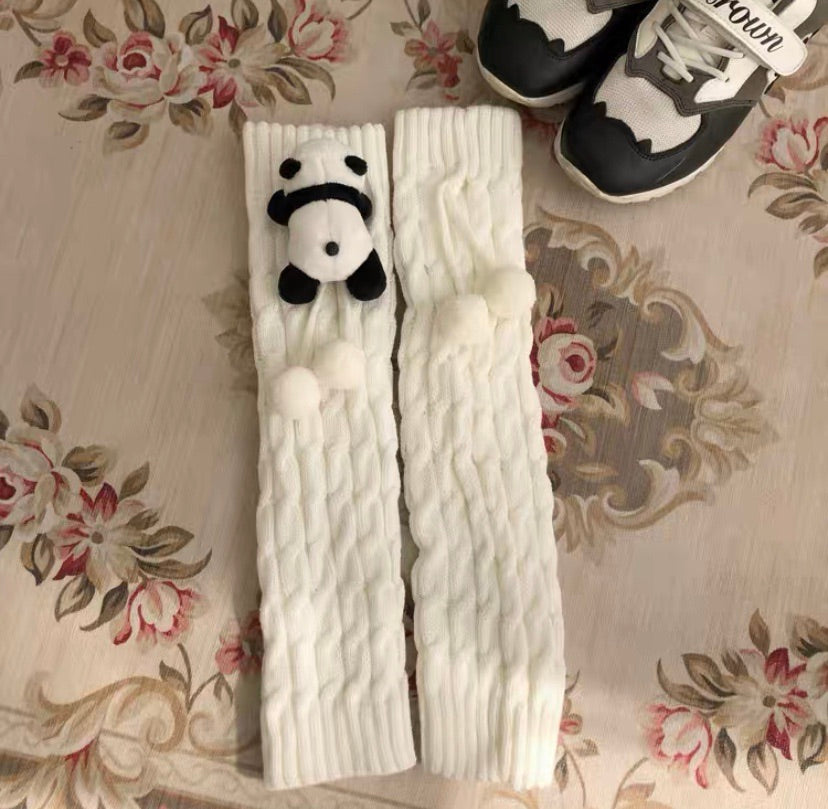 JAPANESE LOLITA CUTE PANDA JK KNIT SOCKS BY42222