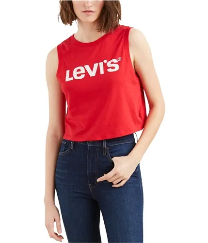 Levi's Womens Cropped Tank Top