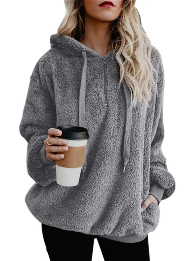 long-sleeved hooded sweater