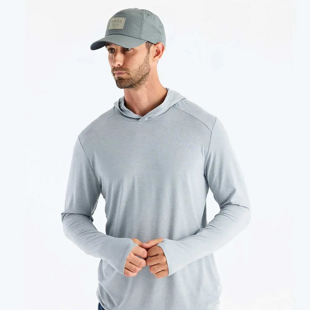 Men's Bamboo Shade Hoodie - Heather Aspen Grey