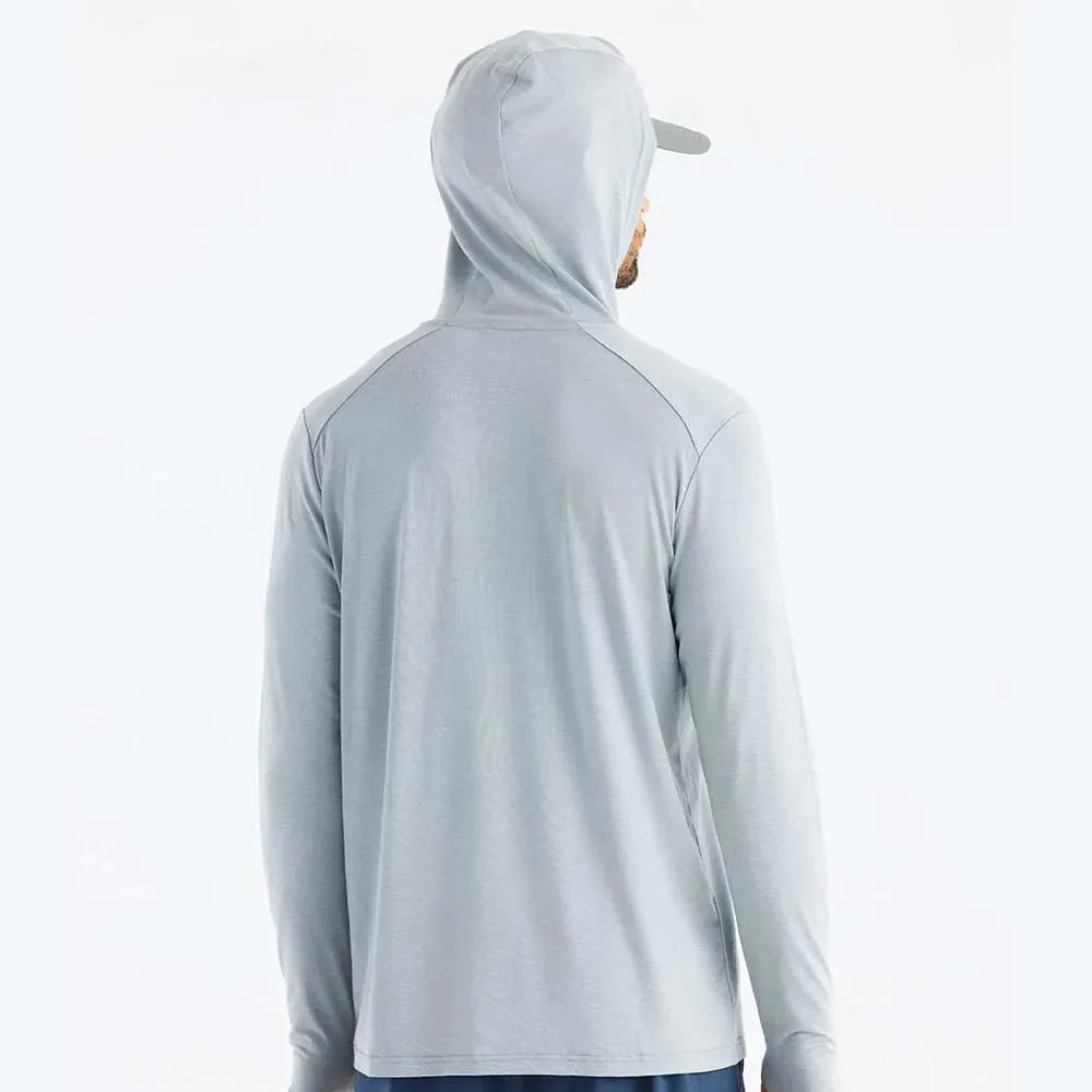 Men's Bamboo Shade Hoodie - Heather Aspen Grey