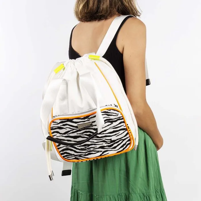 MULTICOLORED NYLON BAG FOR WOMAN CHITRE