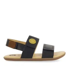 NAVY BLUE SANDALS WITH YELLOW ACCENTS FOR BOYS AND GIRLS CORNWALL