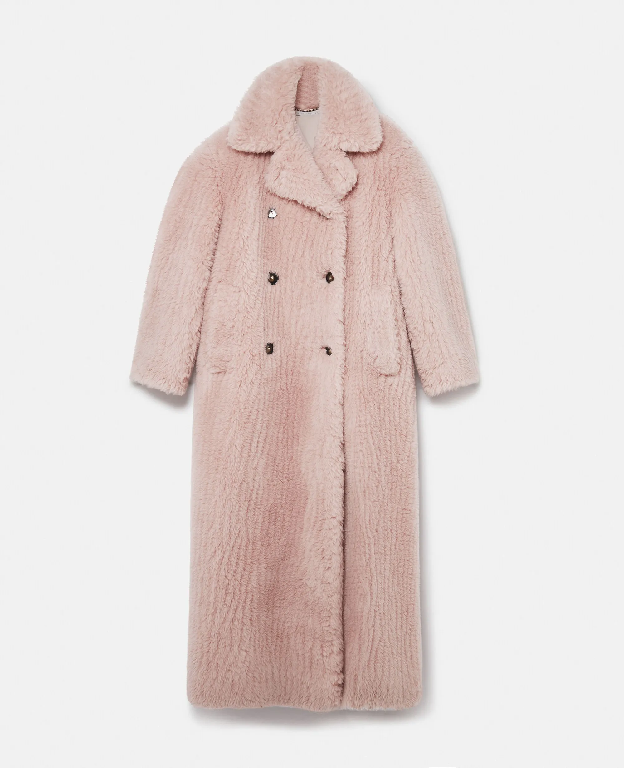 Oversized Plush Teddy Long Coat