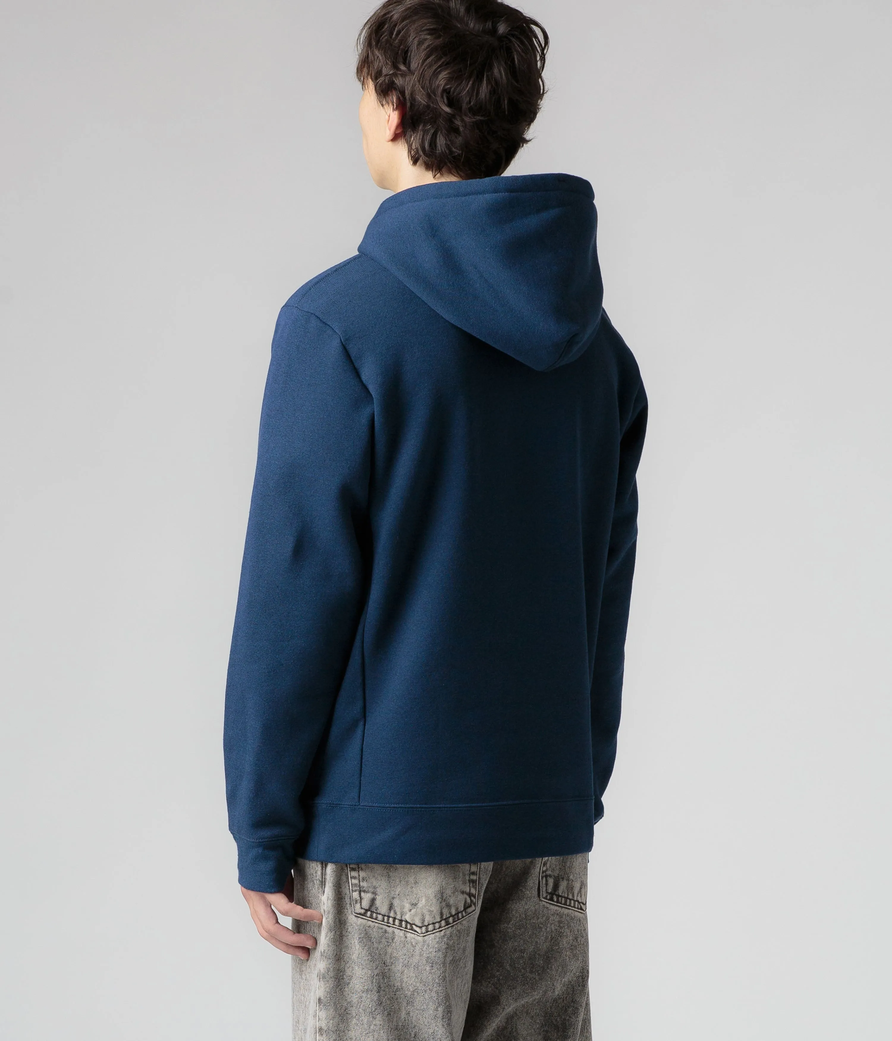 Patagonia Line Logo Ridge Stripe Uprisal Hoodie - Lagom Blue