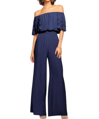 Ramy Brook Tinsley Jumpsuit In Spring Navy