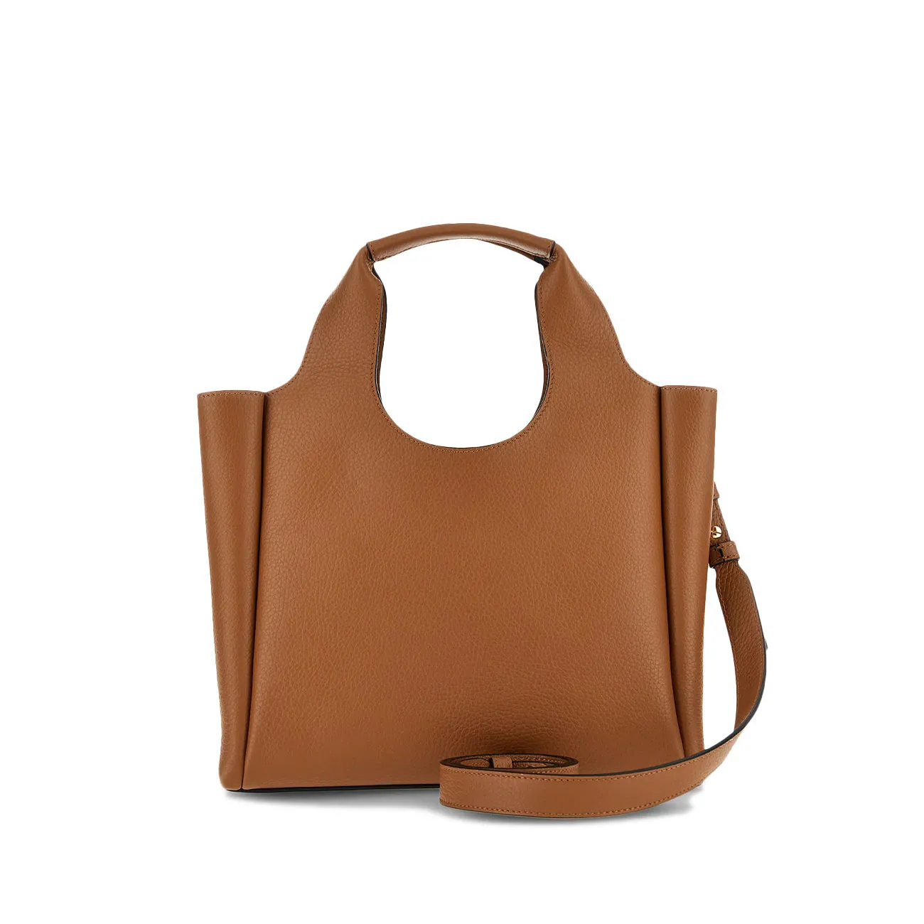 SHOPPING BAG H-BAG PICCOLA H Donna Cognac Scuro