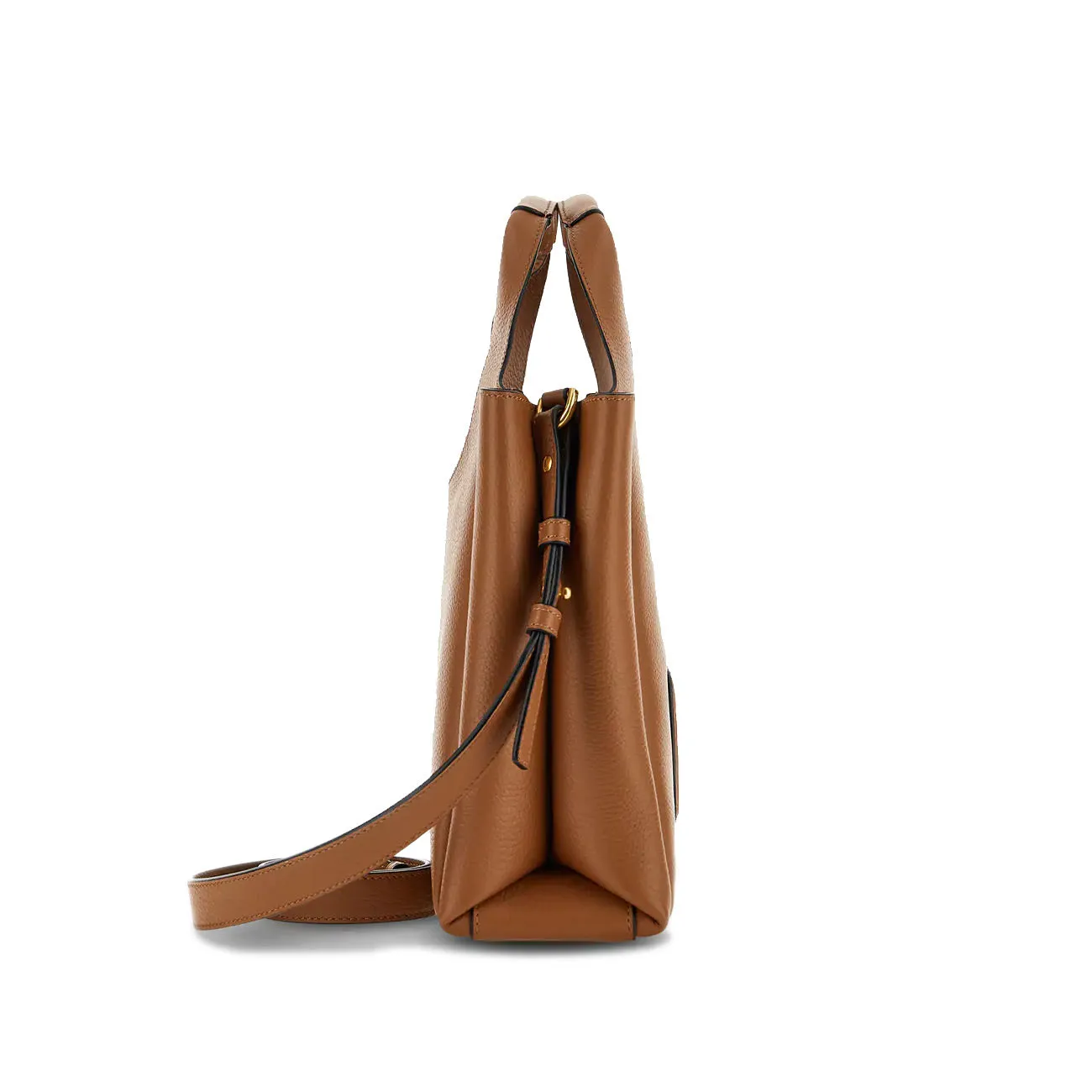 SHOPPING BAG H-BAG PICCOLA H Donna Cognac Scuro